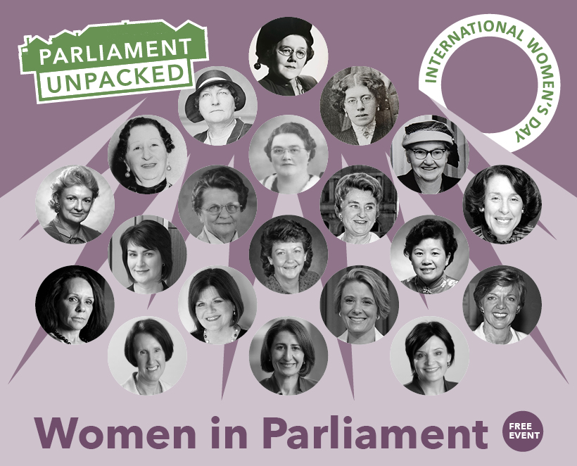 Free Event: Parliament Unpacked – Women in Parliament