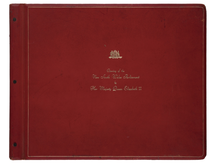Photograph Album of the Opening of the New South Wales Parliament by Her Majesty Queen Elizabeth II
