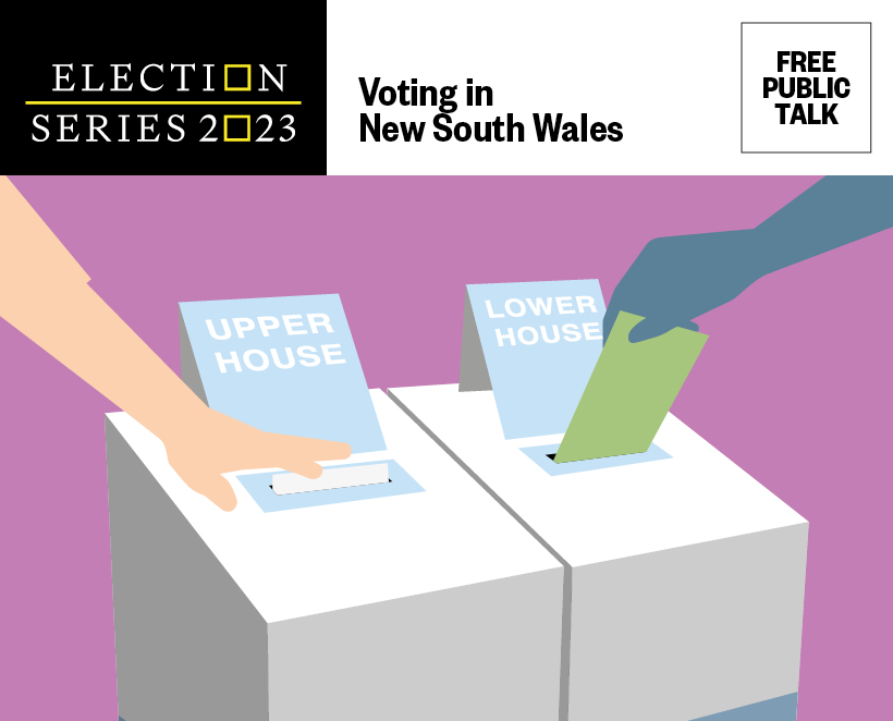 Free Event: Election 2023 Series: Voting in New South Wales