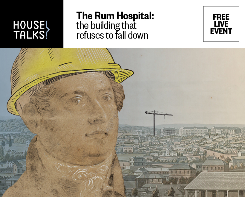 FREE EVENT – THE RUM HOSPITAL: THE BUILDING THAT REFUSES TO FALL DOWN
